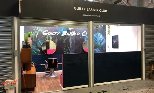 The Guilty Barber Club unit in Radcliffe Market